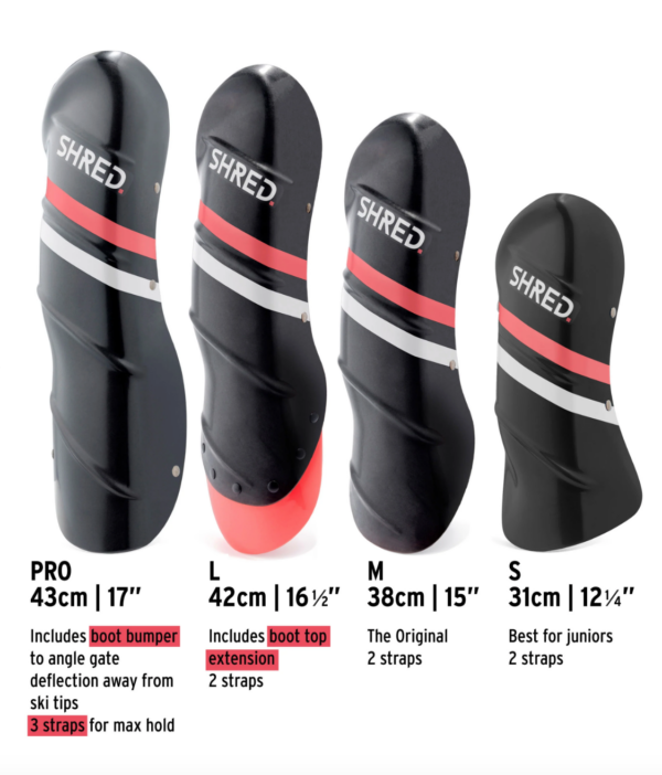 Shred Carbon Shinguards on World Cup Ski Shop 1